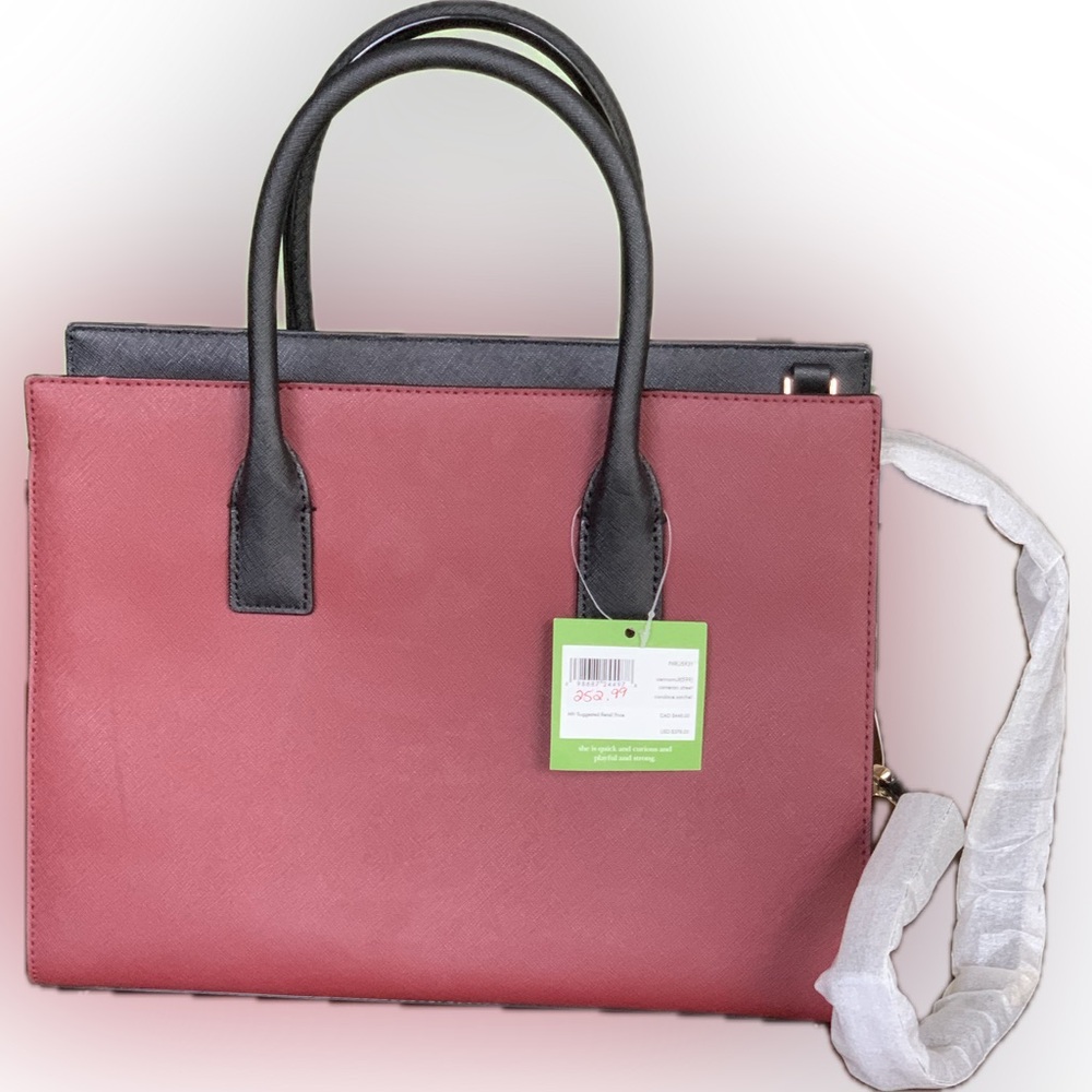Kate Spade New York Cameron Street Color Block Candace  Satchel - Picture 2 of 14